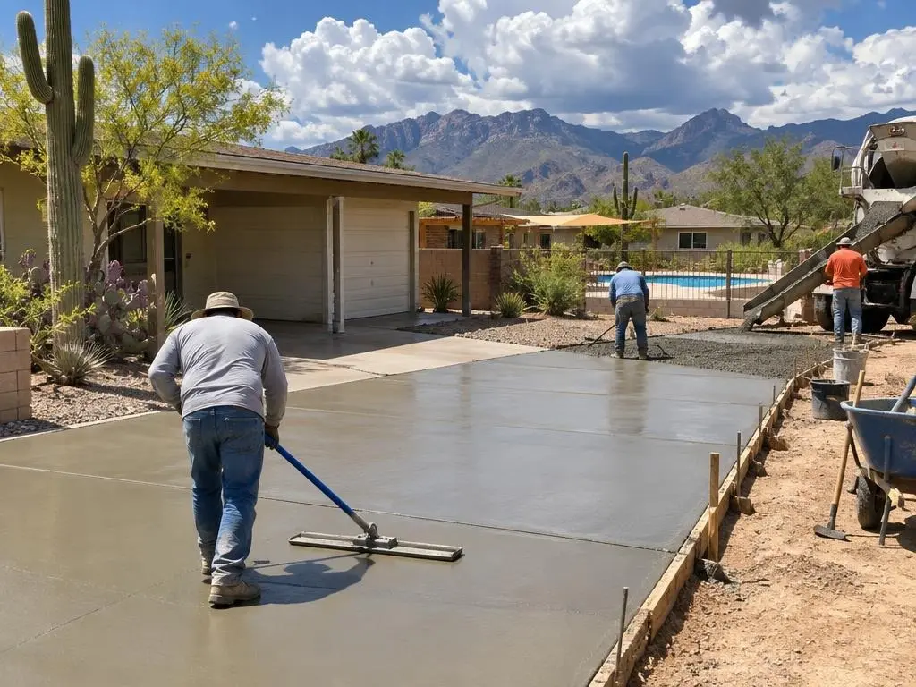 Concrete Driveways in Tucson, AZ