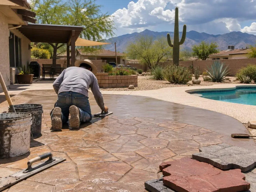 Stamped & Decorative Concrete in Tucson, AZ